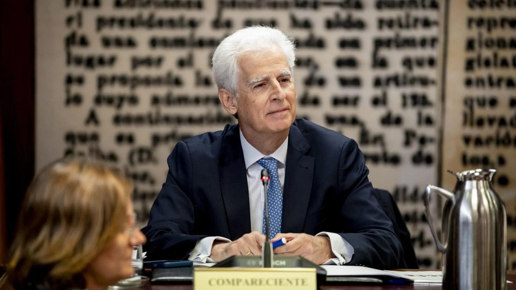 Bartolomé Lora, vicepresidente de la SEPI; y presidente en funciones durante el rescate de Plus Ultra.