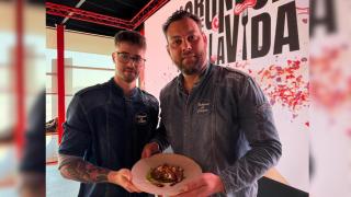 Yago López y David Vilariño de Taberna do Campo