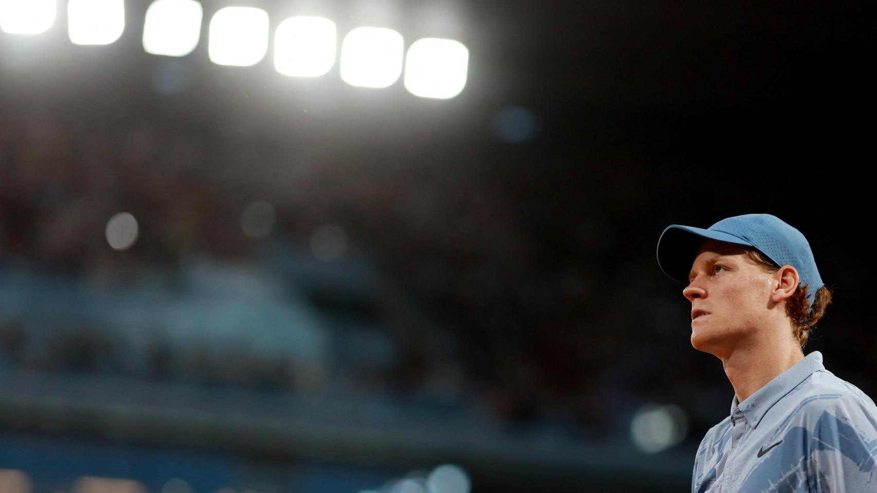 Jannik Sinner, en su estreno en Roland Garros.