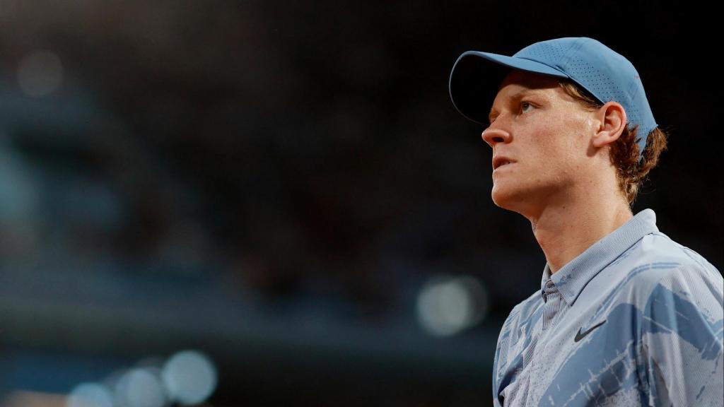 Jannik Sinner, en su estreno en Roland Garros.