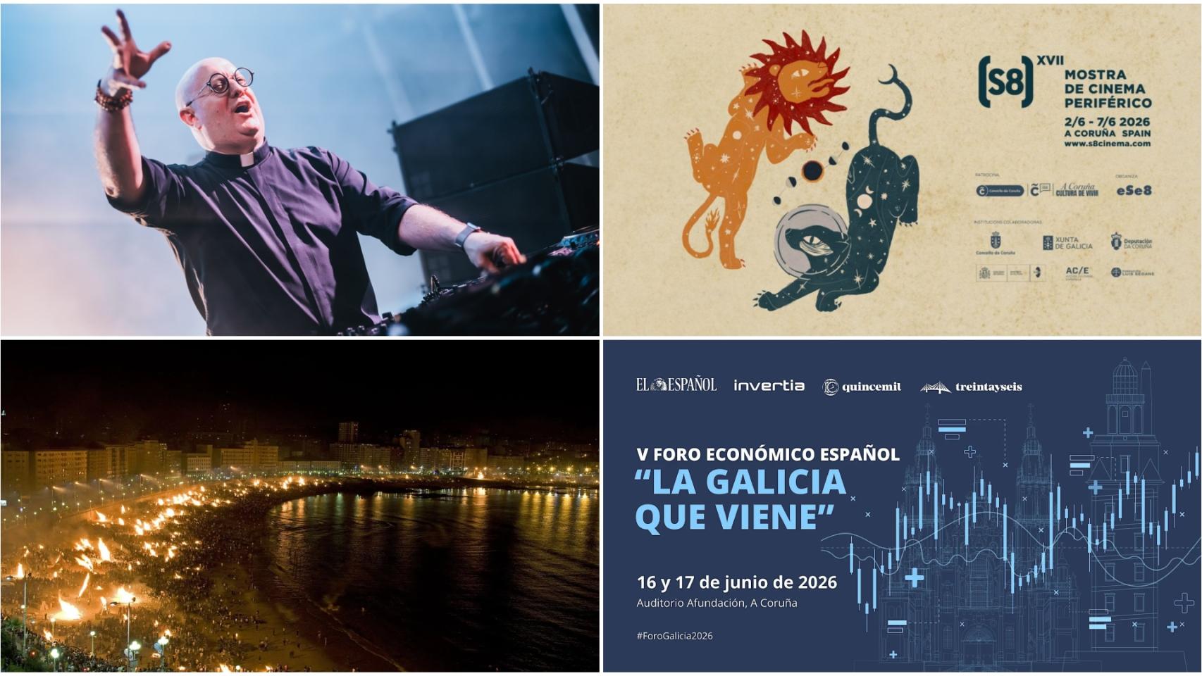 A Coruña despliega su amplio programa de conciertos y eventos de junio 2026