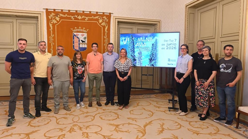 La concejala de Medio Ambiente, María José Coca en la presentación de la sexta edición de la Semana Savia.