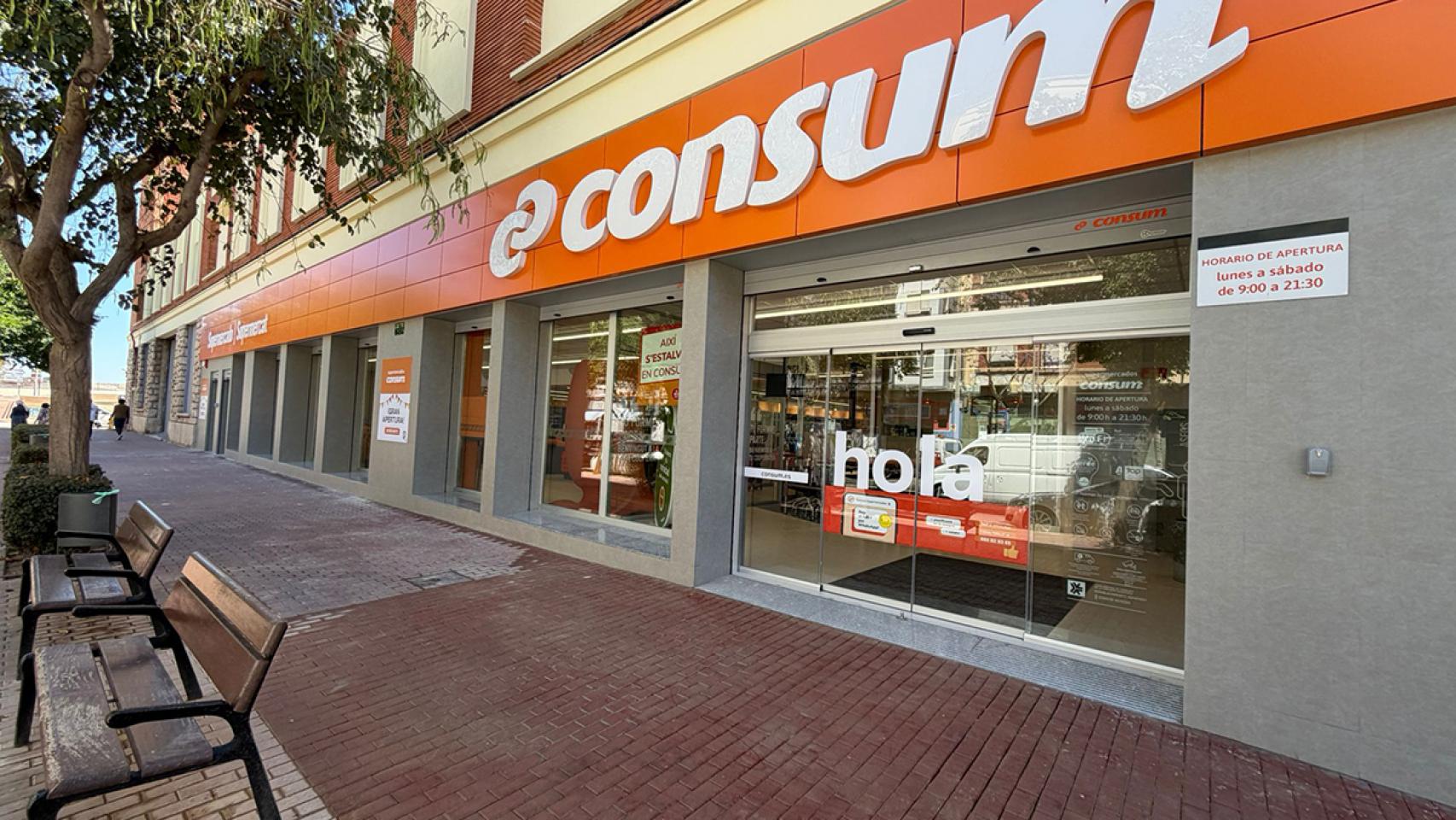 Nuevo supermercado Consum en Sagunto. EE