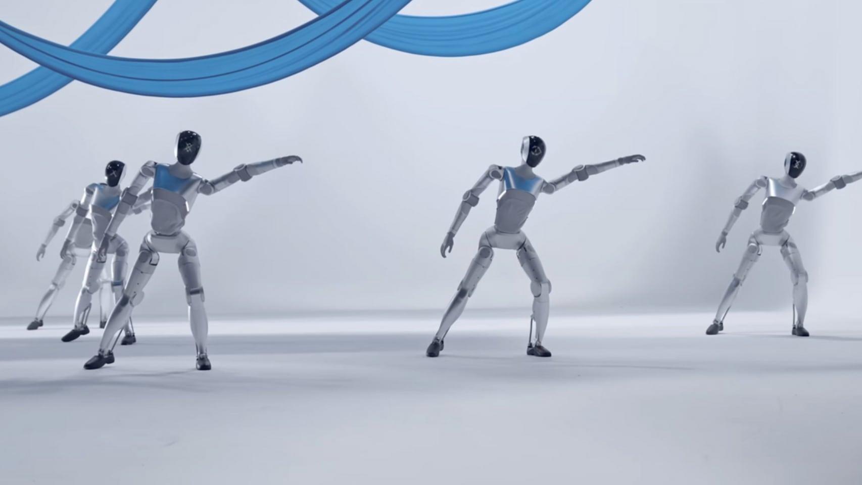 Robots bailando