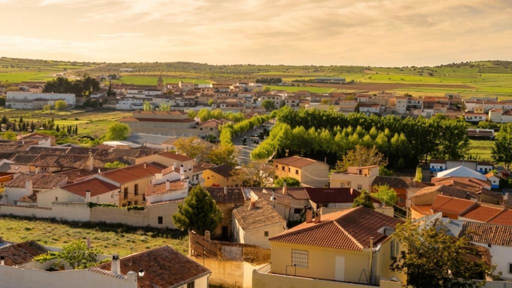 Vista aérea de San Pedro.