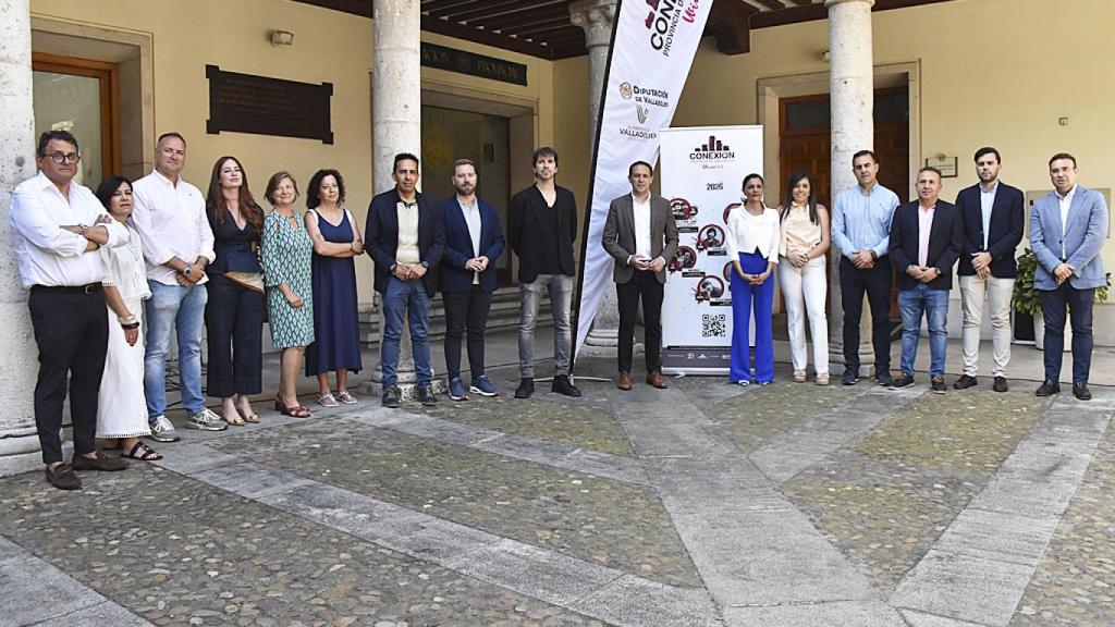 Imagen de la presentación del Wine Conexión 3.0 Provincia de Valladolid. 