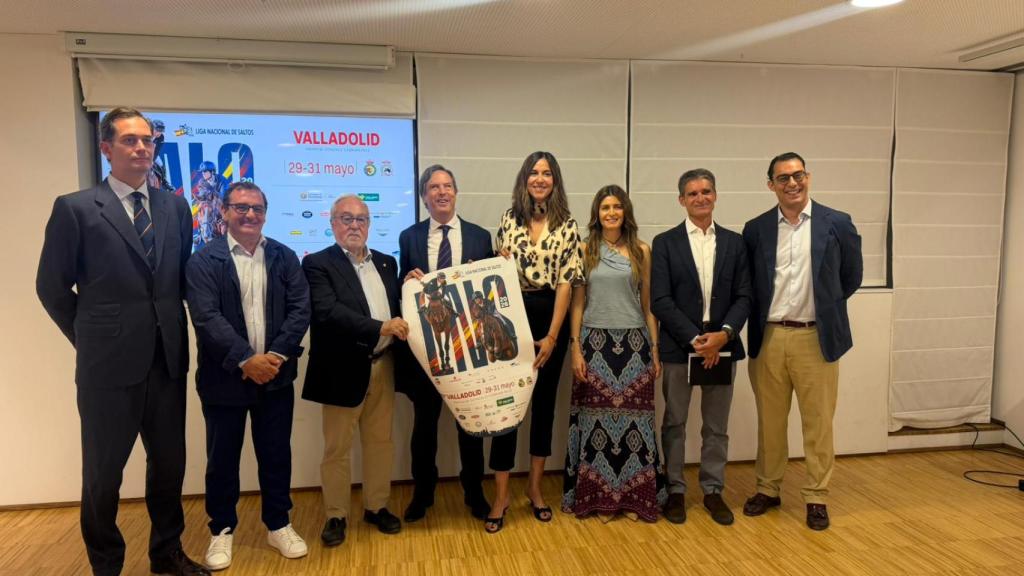 Presentación del Concurso de Saltos Nacional 5 estrellas que se celebra este fin de semana en Valladolid.