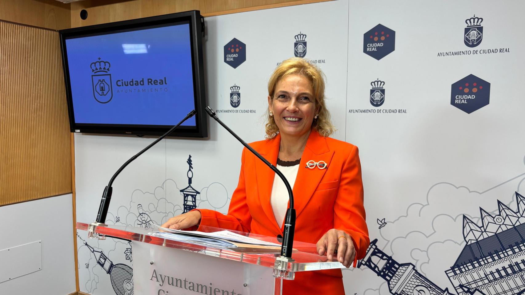 La concejala de Igualdad de Ciudad Real, María José Escobedo.