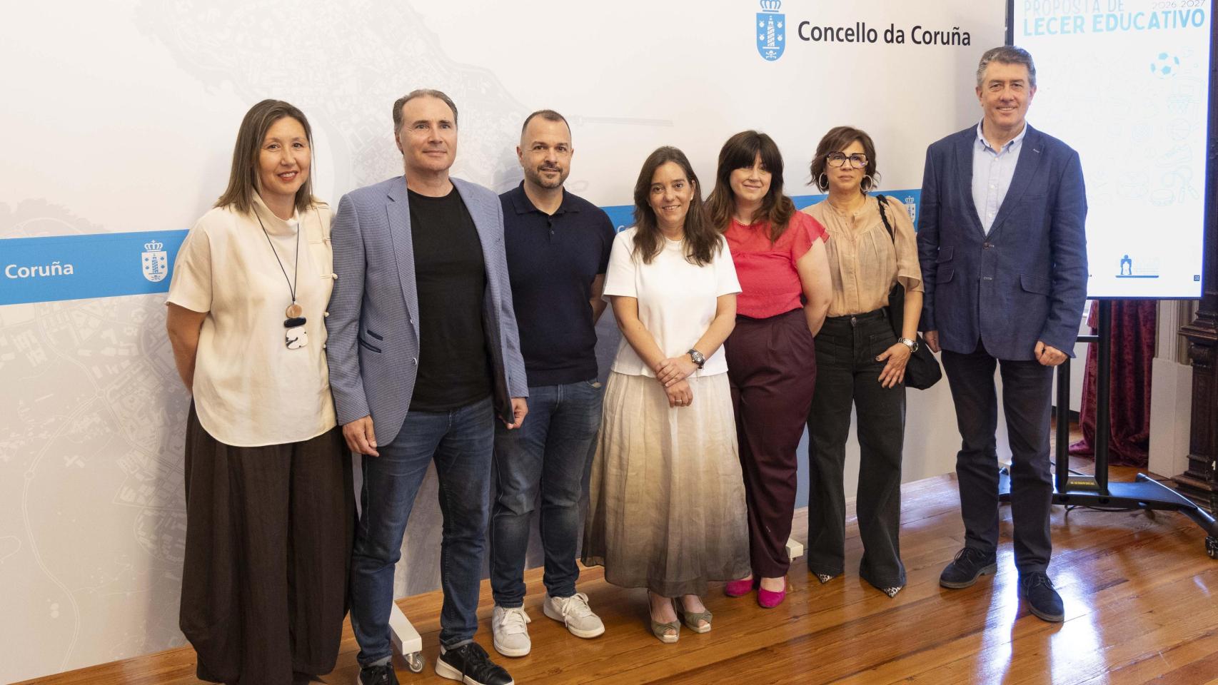 Presentación del programa de actividades extraescolares del Concello da Coruña