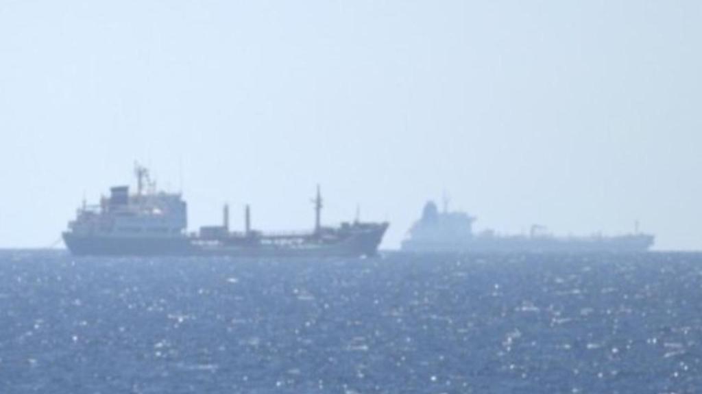 Buques rusos monitorizados por la Armada española.