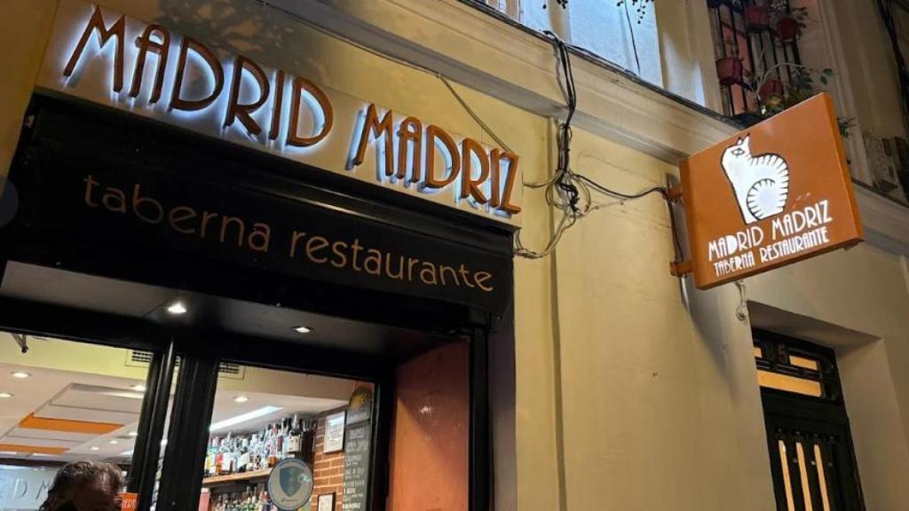 Taberna Madrid Madriz