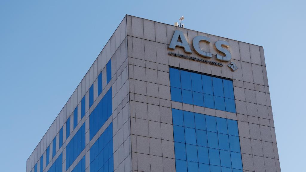 Fachada de la sede de ACS.