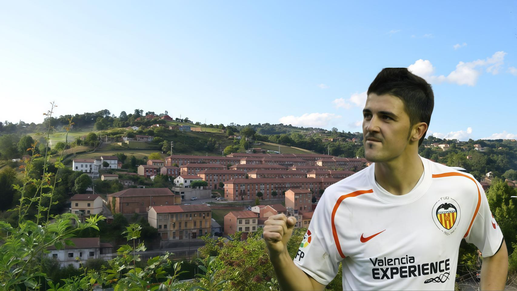 El 'refugio' de David Villa. EE