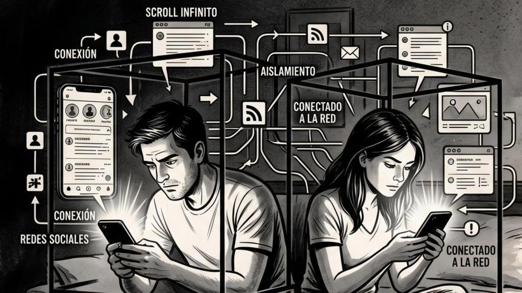 La desconexión digital según la IA.