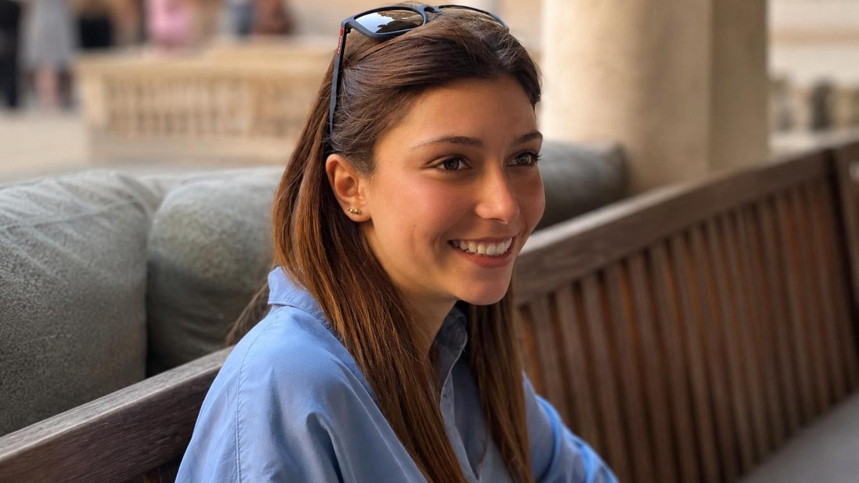 Emma Lope, estudiante de la PAU 2026 en Zaragoza