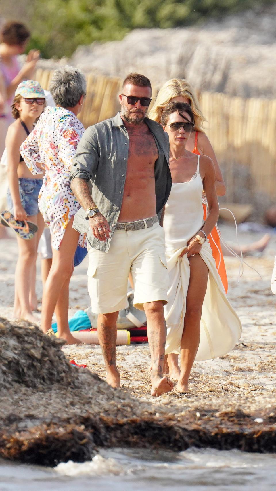 David y Victoria en una imagen de arhcivo.