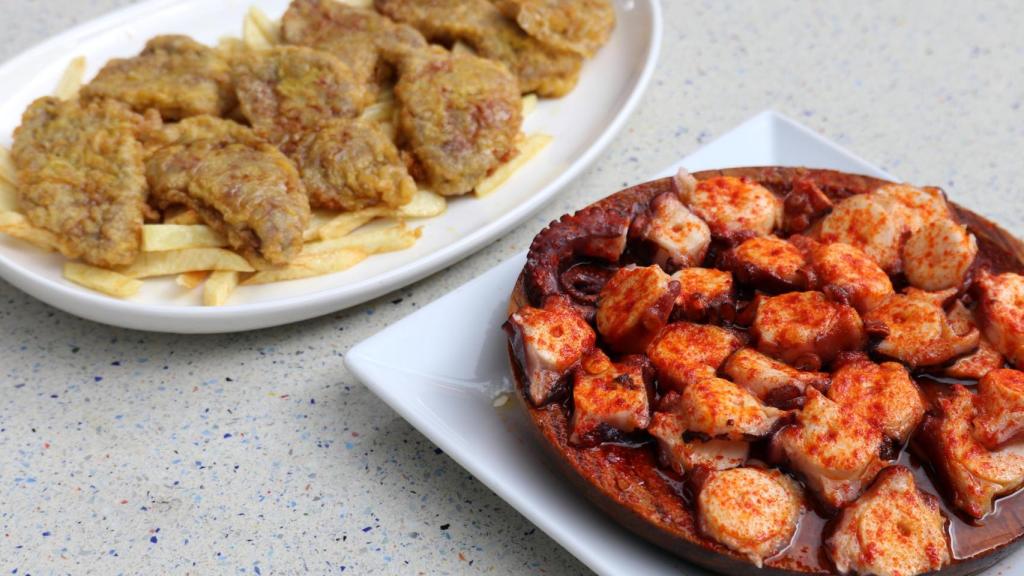Croca y pulpo