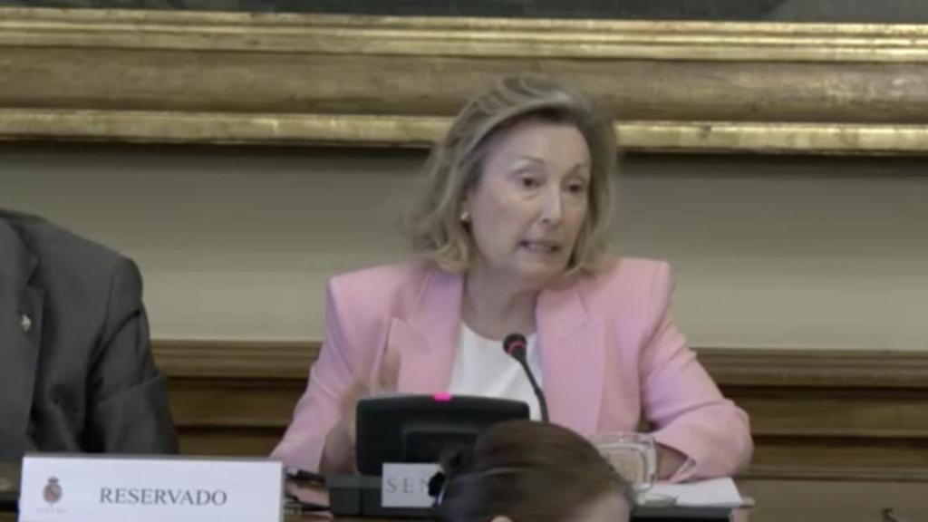 Amparo Valcarce, secretaria de Estado de Defensa.