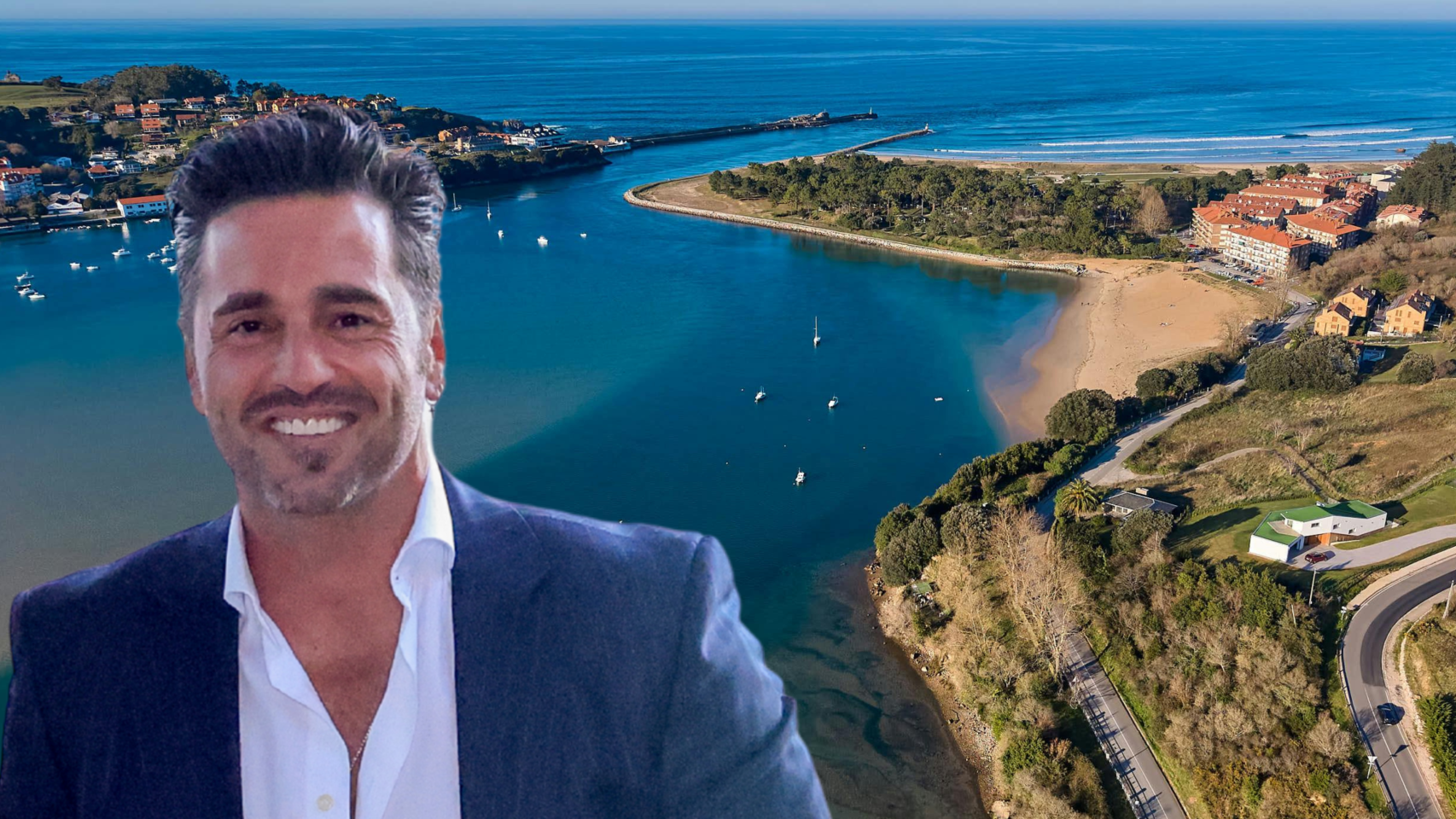David Bustamante, en un montaje de EL ESPAÑOL.