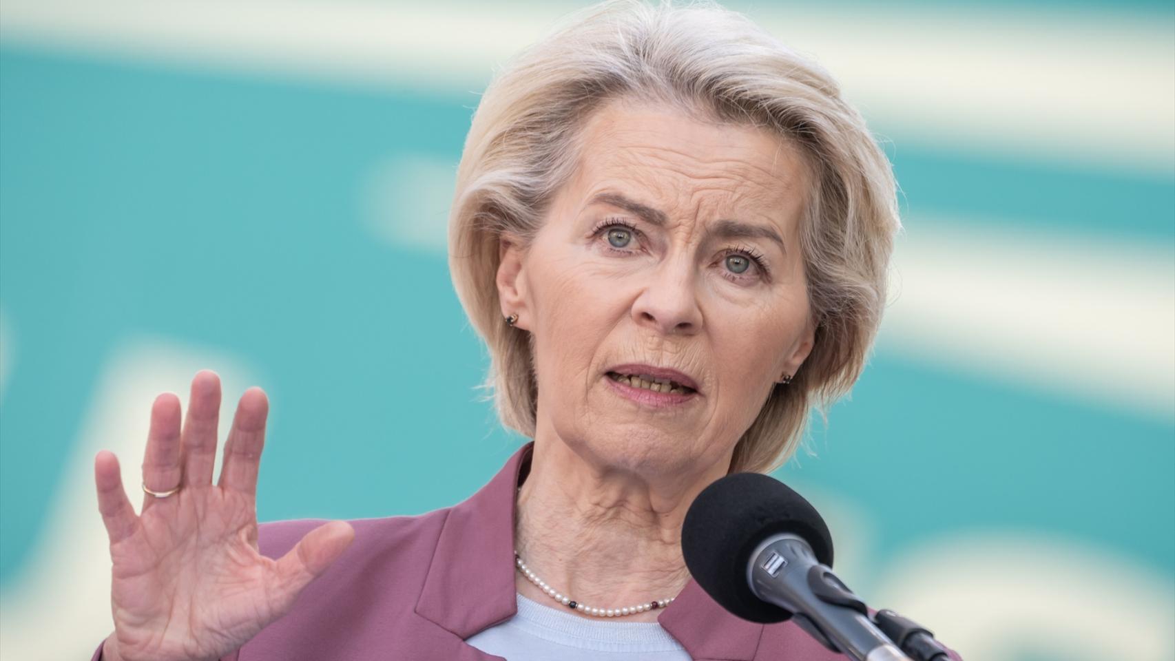 Ursula Von der Leyen, presidenta de la Comisión Europea. 
