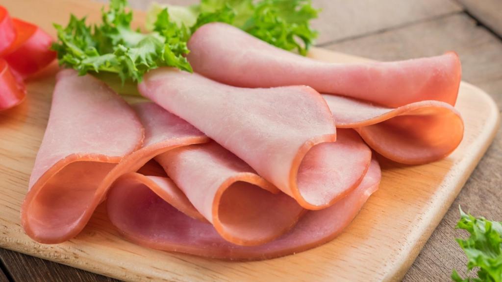Lonchas de jamón cocido