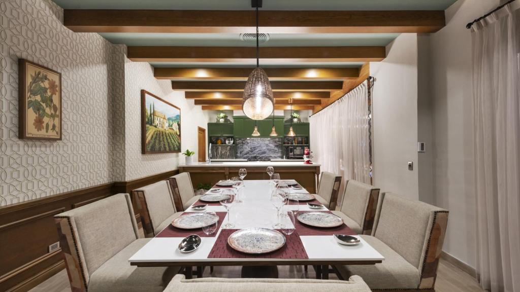 La 'Chef's Table' del Valentin Imperial Riviera Maya.