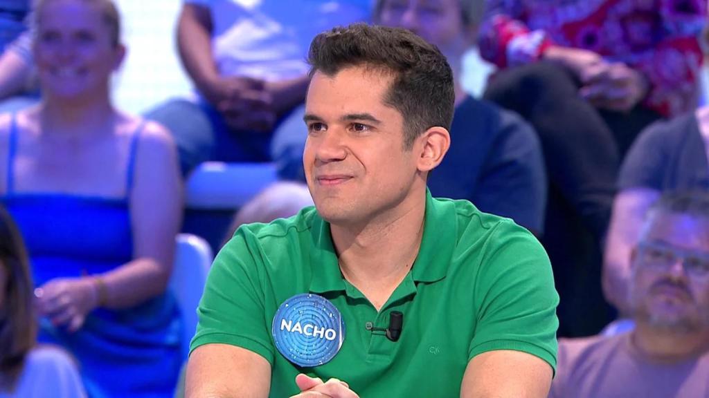 Nacho Mangut, en 'Pasapalabra'.