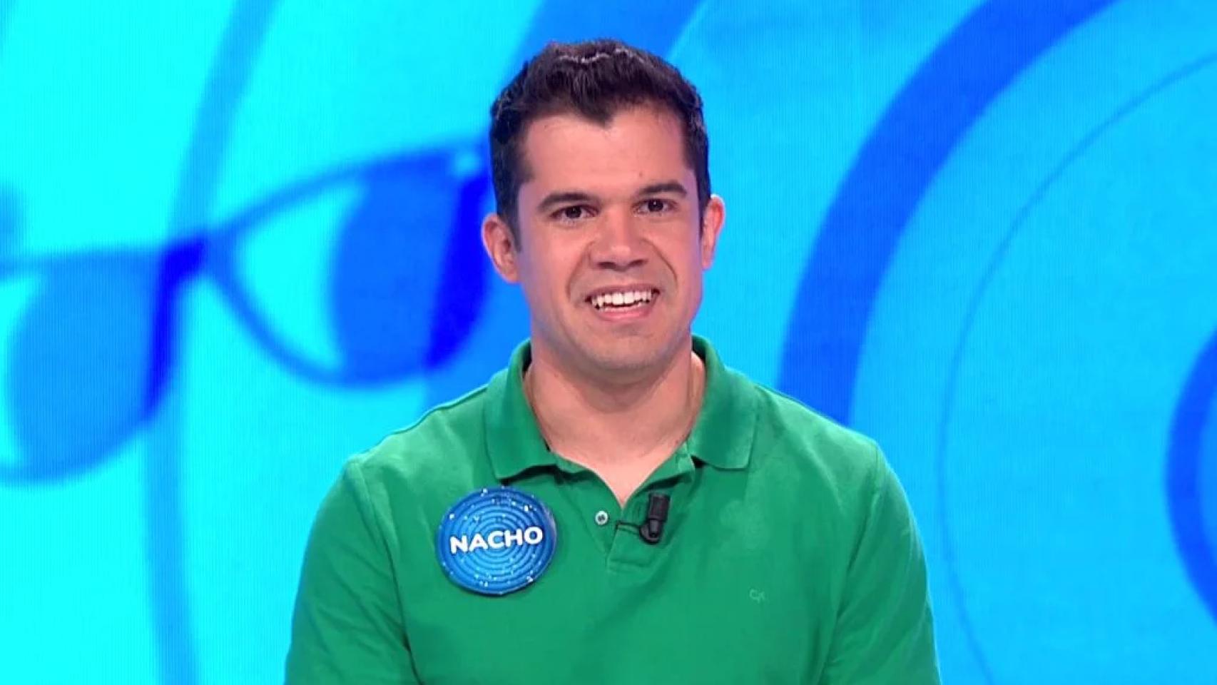 Nacho Mangut en 'Pasapalabra'.