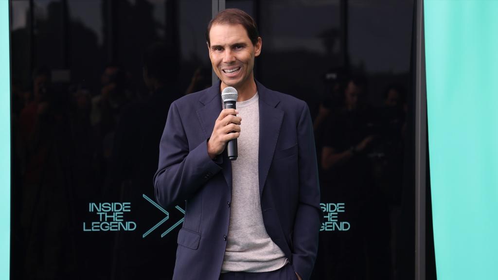 Rafa Nadal, en la reinauguración de su museo en Manacor.