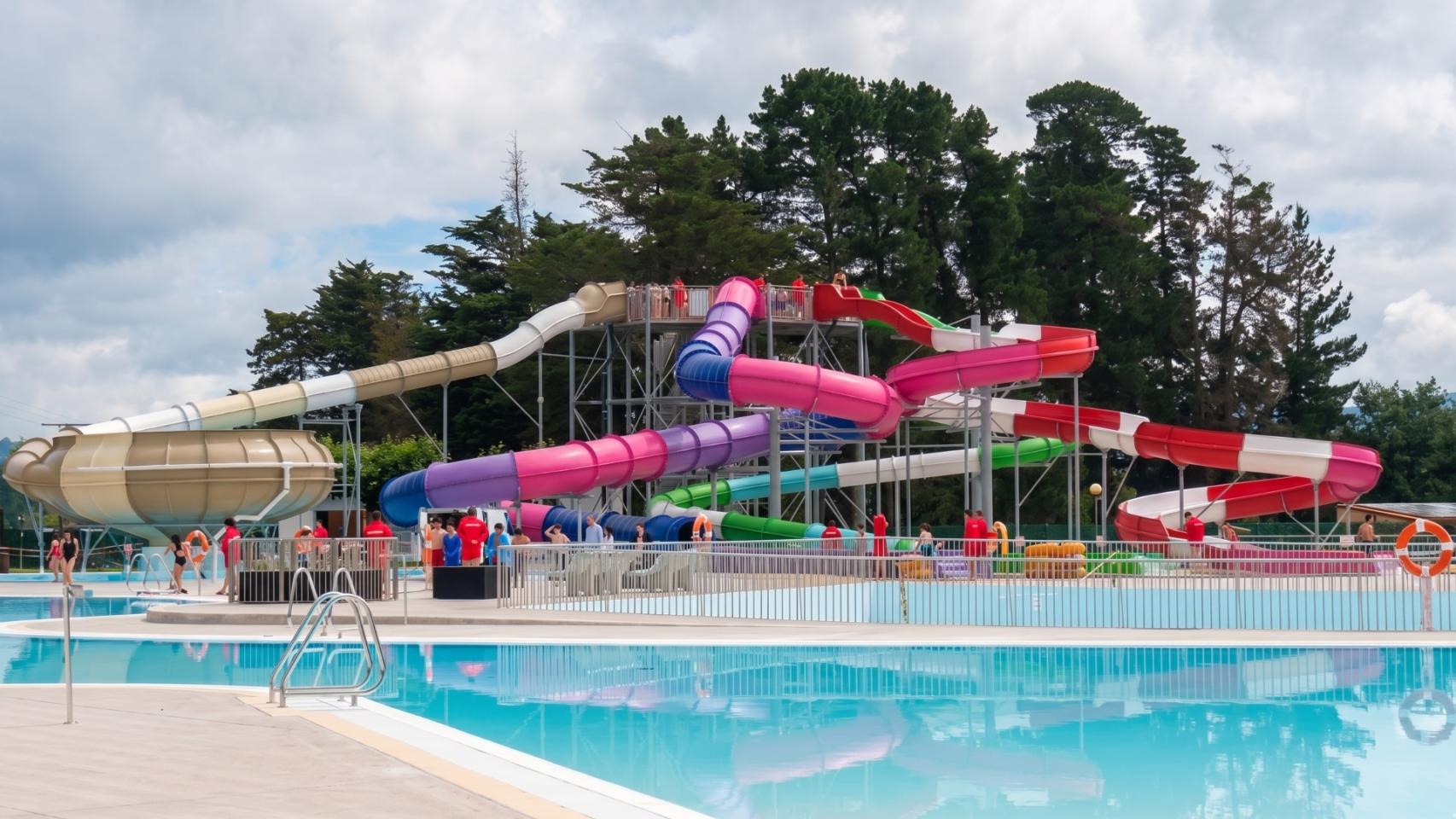 Parque acuático de Monterrei, en Ourense