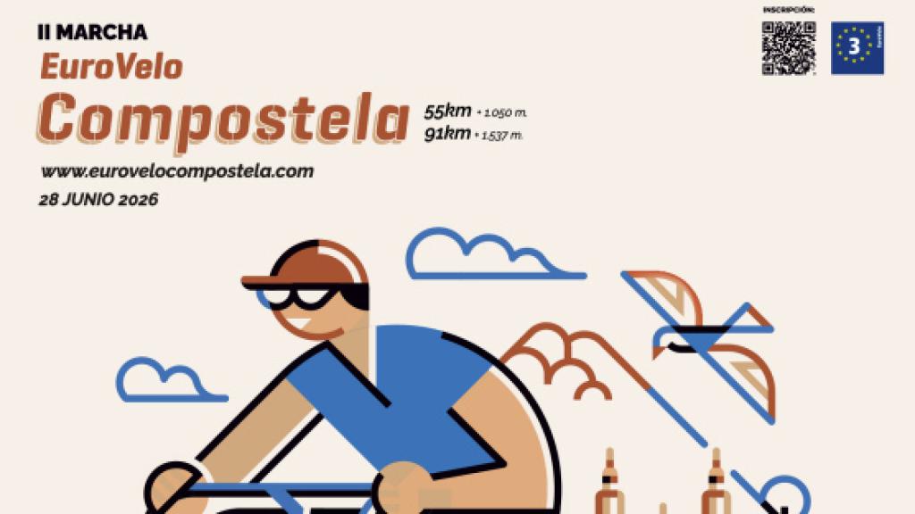 Cartel de la 2.ª edición de la Marcha Ciclista Eurovelo