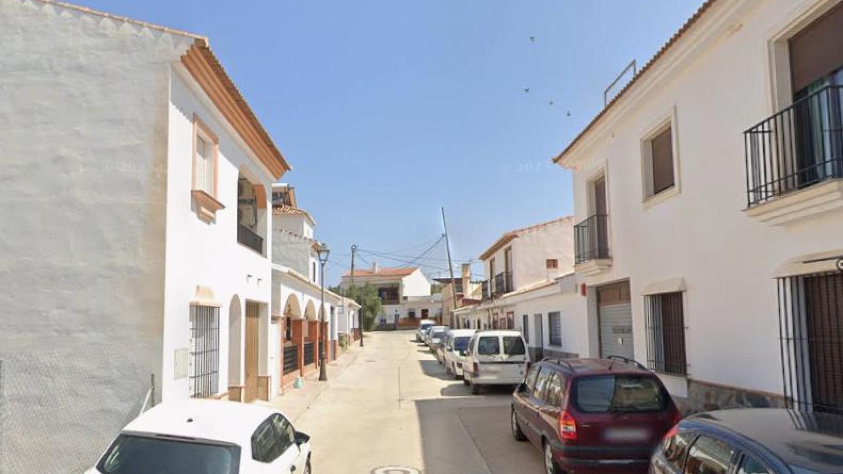 Una calle de Álora.