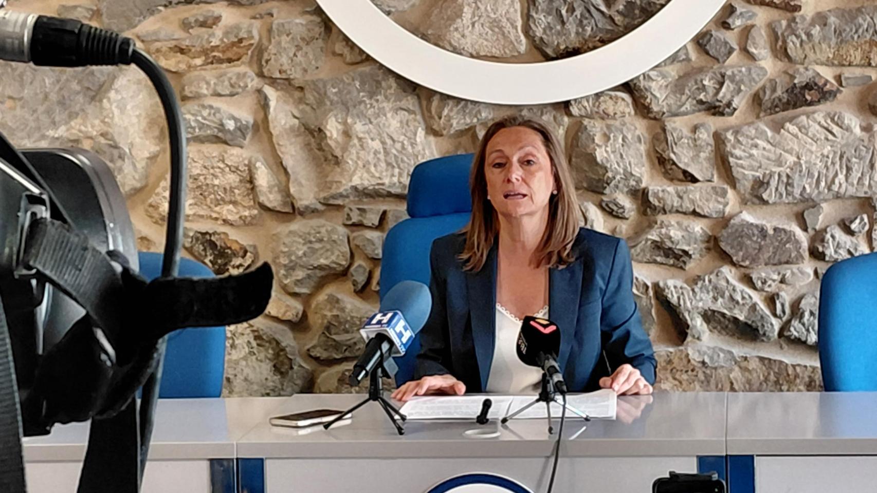 Luisa Sánchez, presidenta y portavoz del PP de Vigo