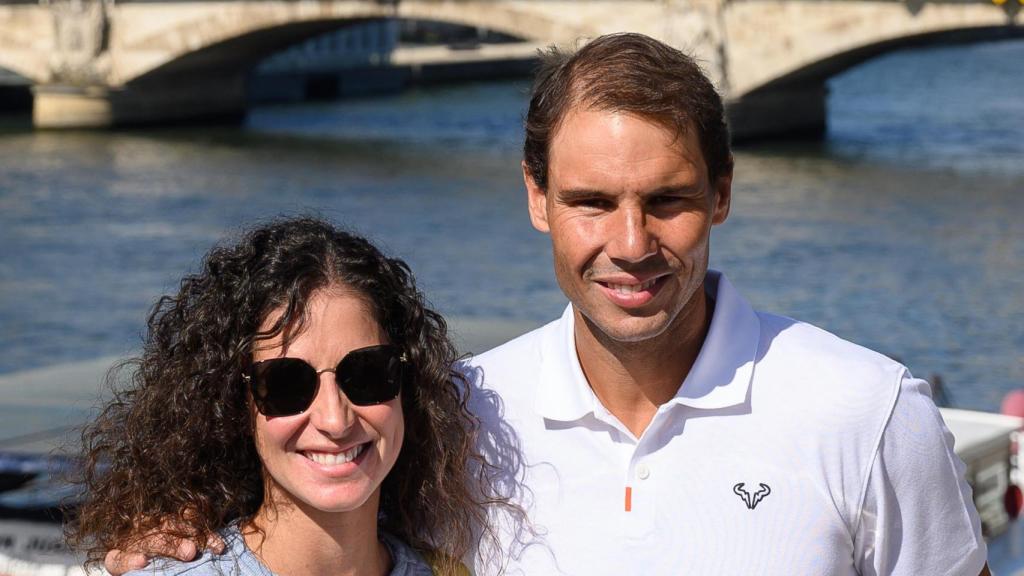 El matrimonio tiene dos hijos, Rafa y Miquel.