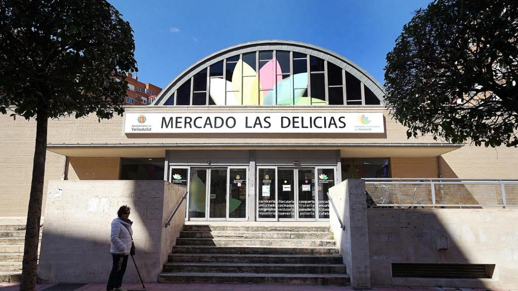 El Mercado de Las Delicias en Valladolid.