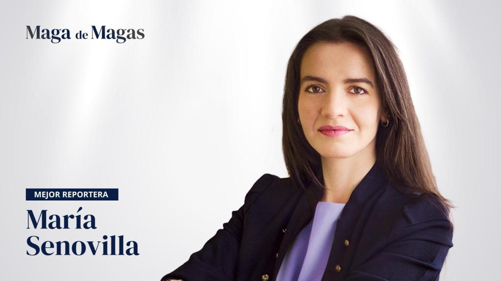 María Senovilla, premio Maga de Magas a la mejor reportera.