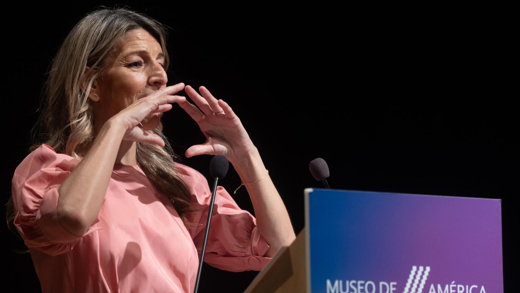 Yolanda Díaz, vicepresidenta segunda y ministra de Trabajo. 