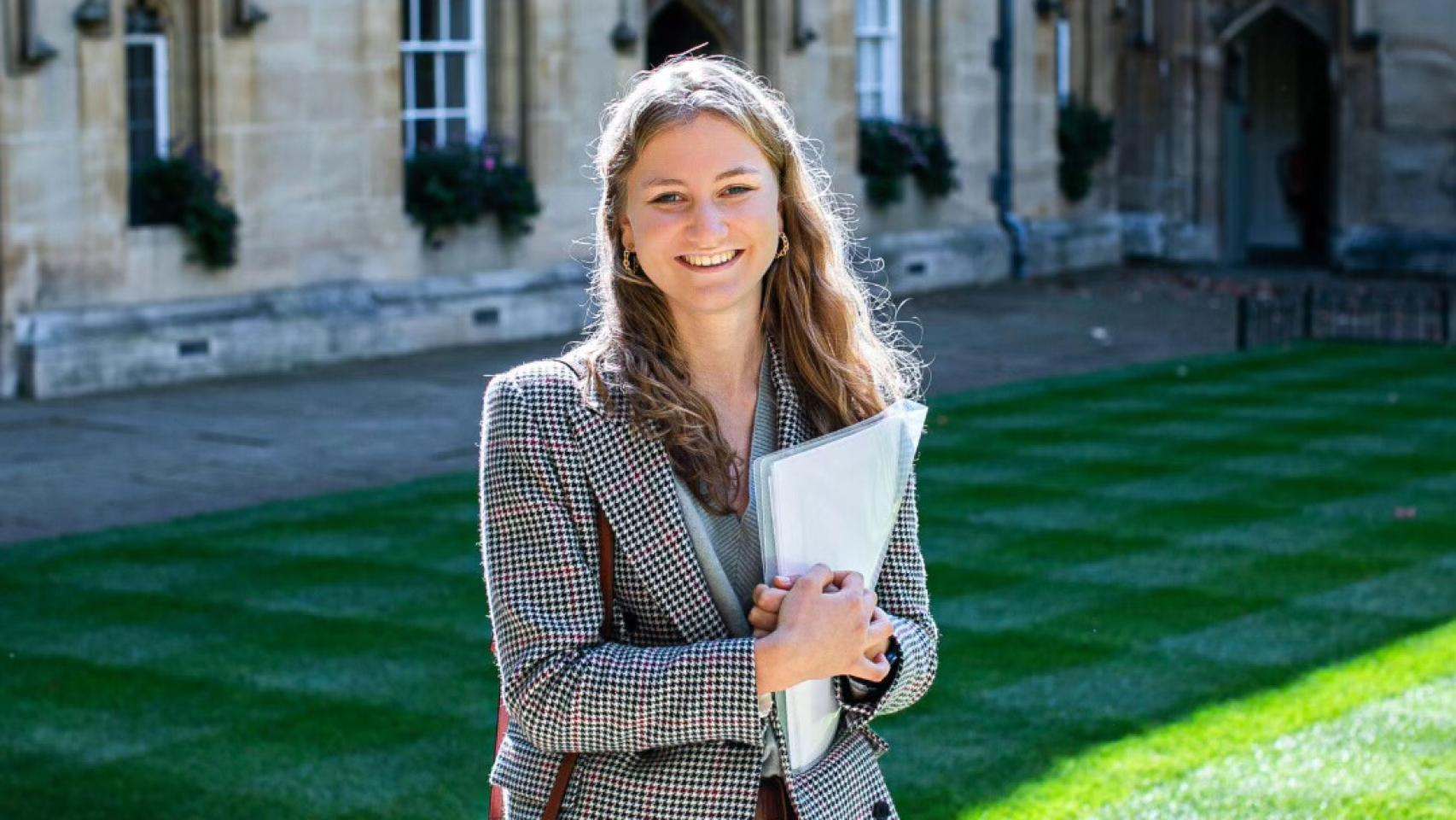 La princesa Elisabeth de Bélgica en una fotografía de las redes sociales.