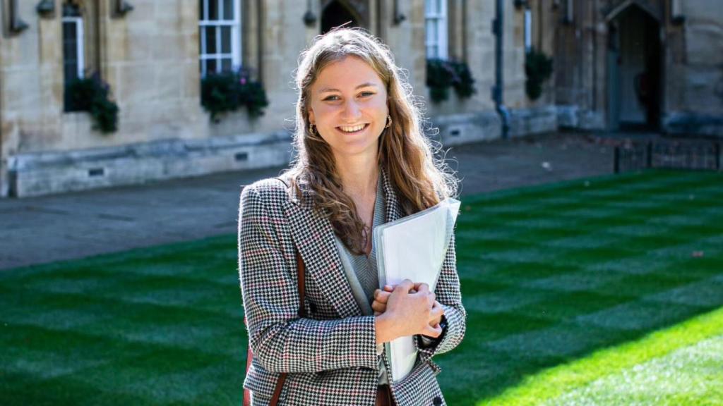 La princesa Elisabeth de Bélgica en una fotografía de las redes sociales.