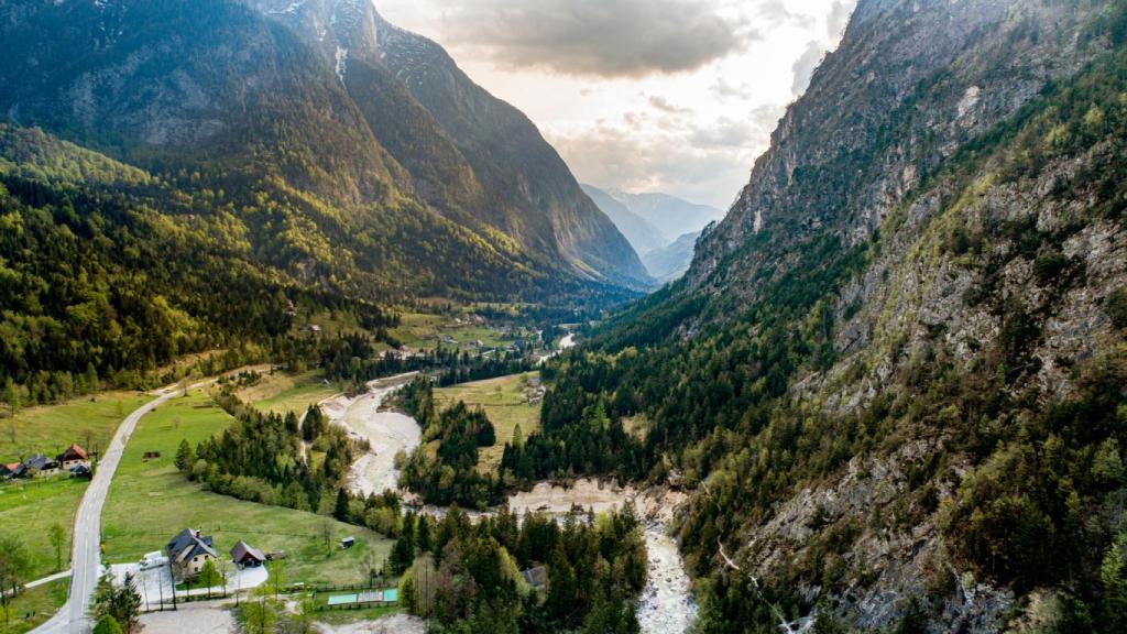 El valle de Theth en los Alpes Albaneses.