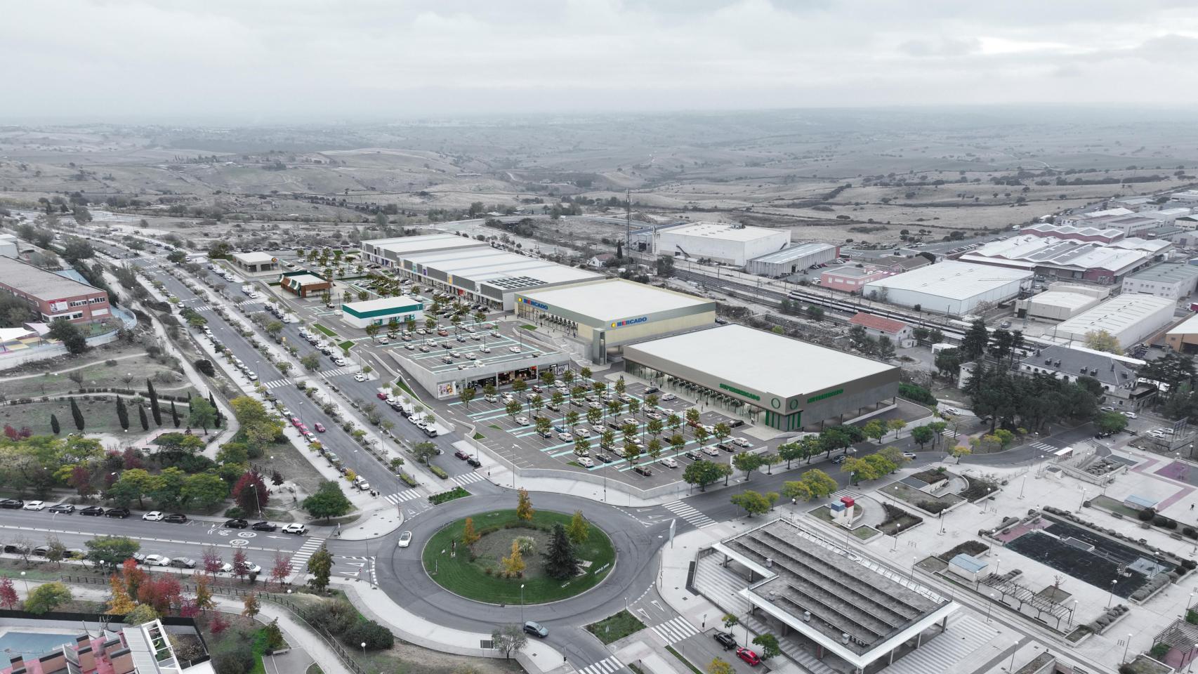 El parque comercial Alerce Park Colmenar
