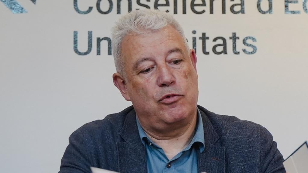 La consellera de Educación, Carmen Ortí, y el secretario autonómico, Daniel McEvoy. Jorge Gil / EP