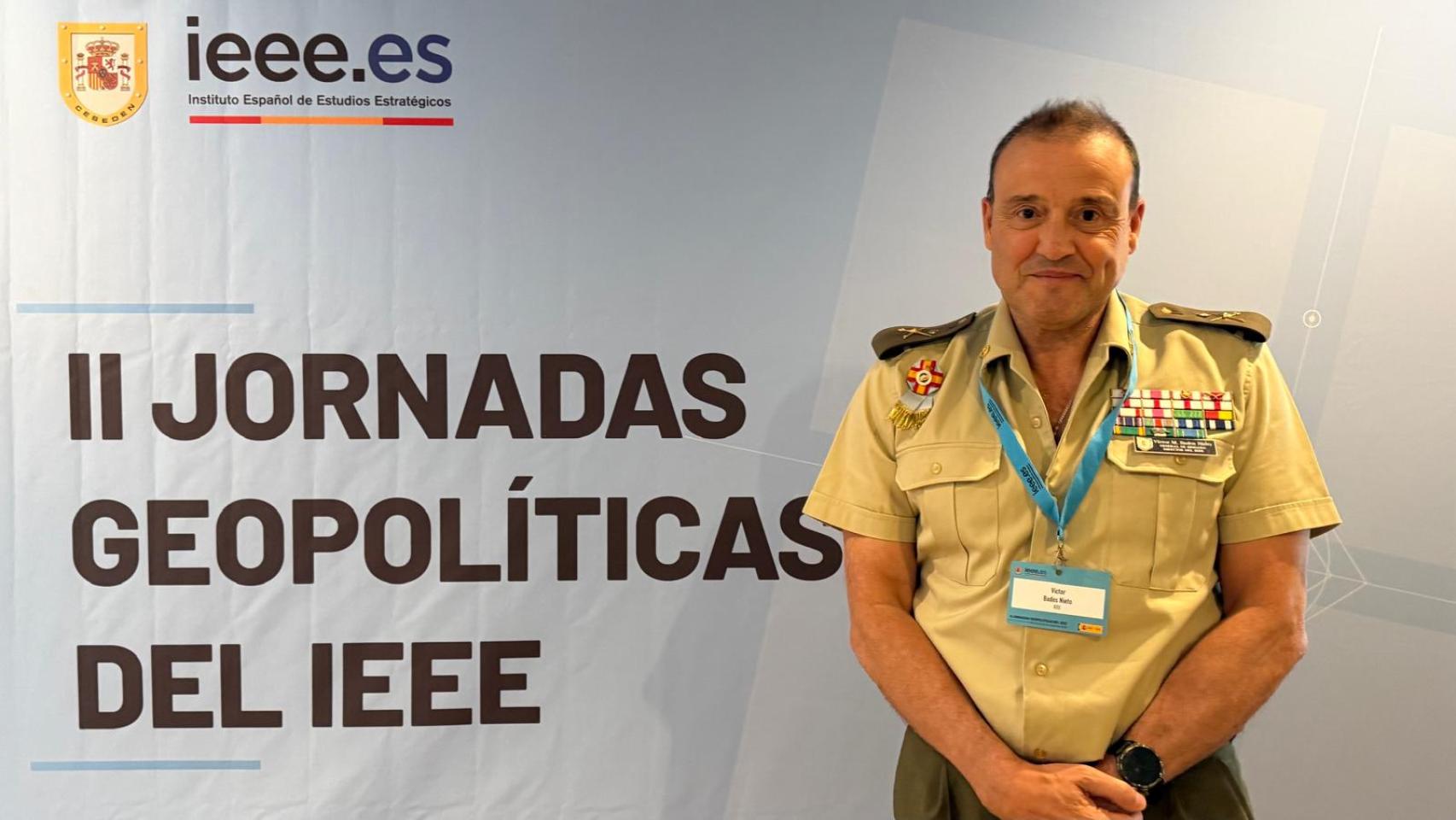 El general de brigada Víctor Bados, director del Instituto Español de Estudios Estratégicos (IEEE).