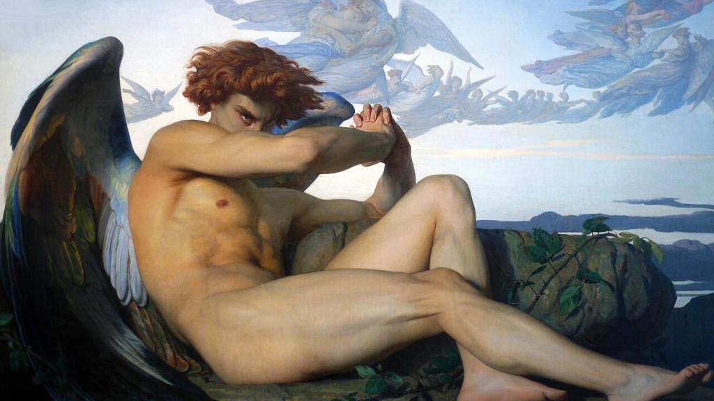 'El ángel caído', de Alexandre Cabanel.