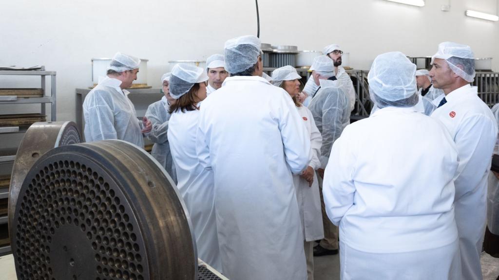 Visita a la fábrica de Pastas Romero.