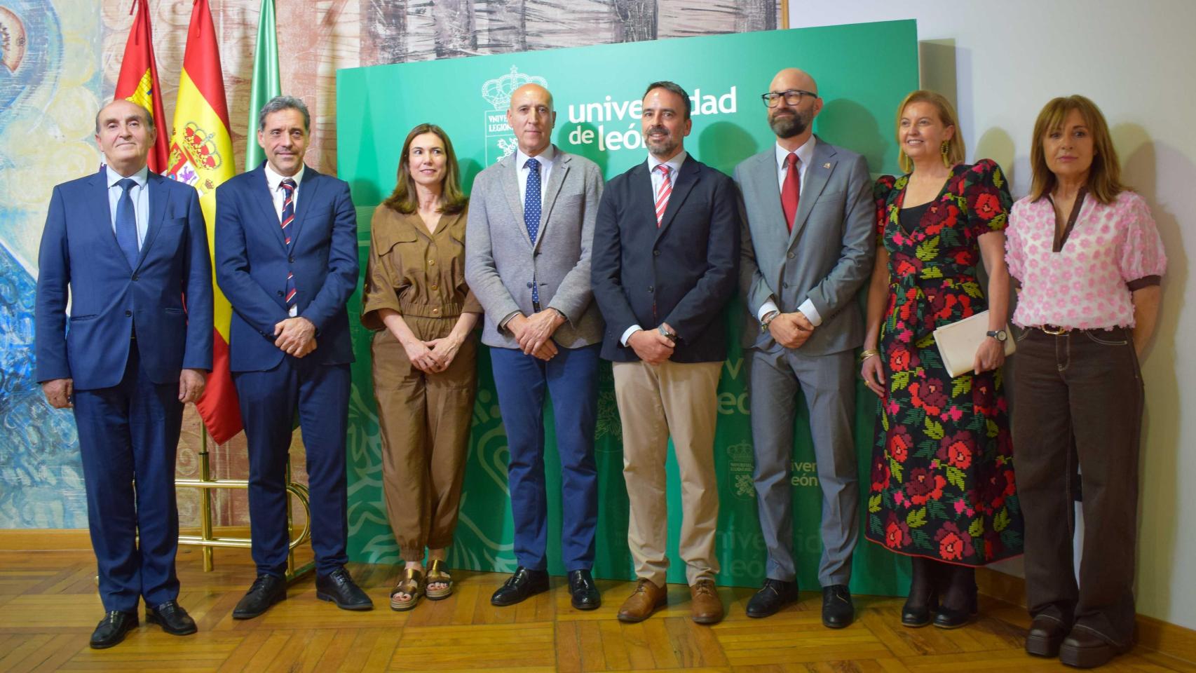 La XXXIII Conferencia de Decanas y Decanos de Facultades de Derecho de España, celebrada este jueves en la Universidad de León