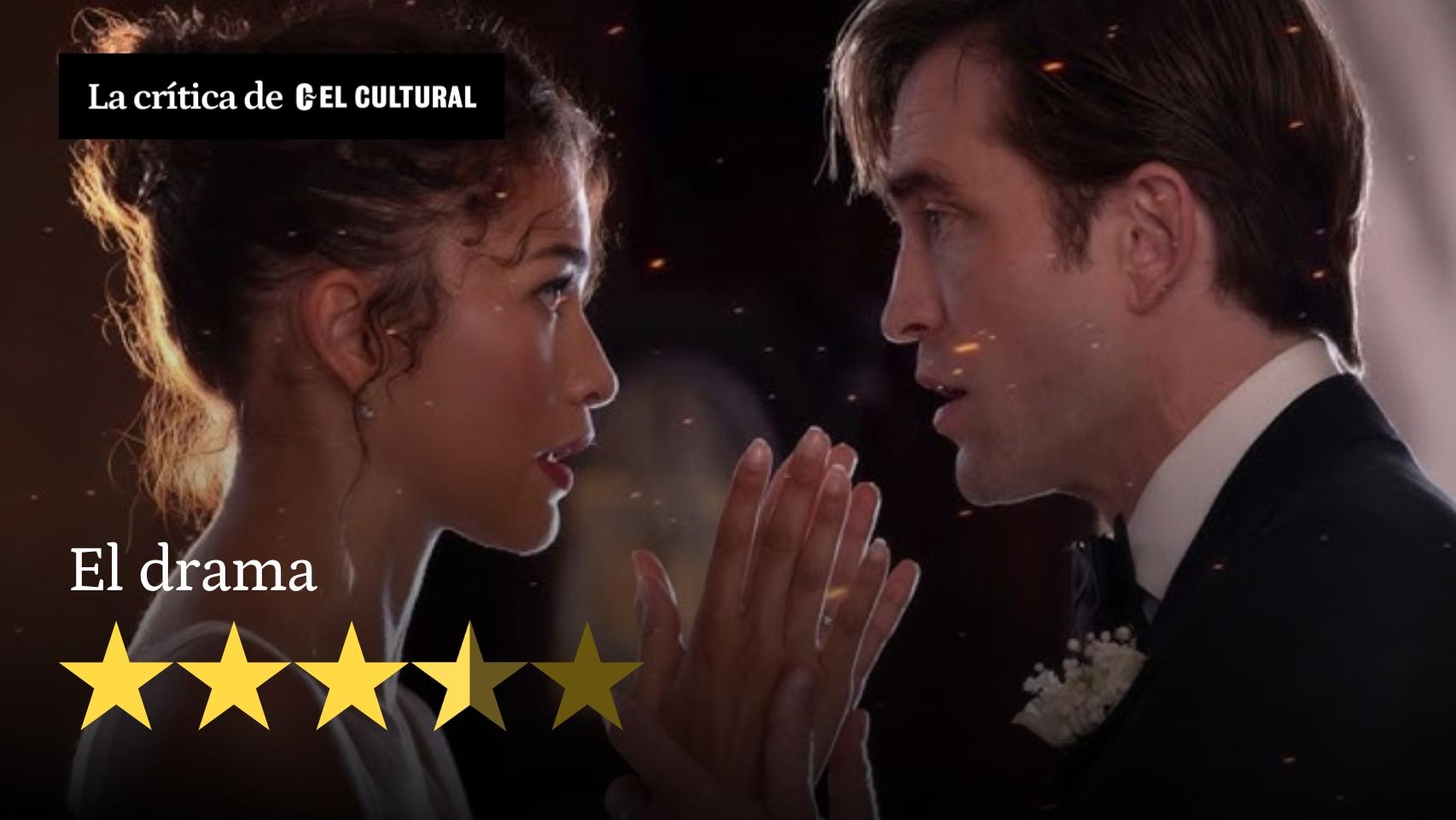 Robert Pattinson y Zendaya, en 'El drama'.