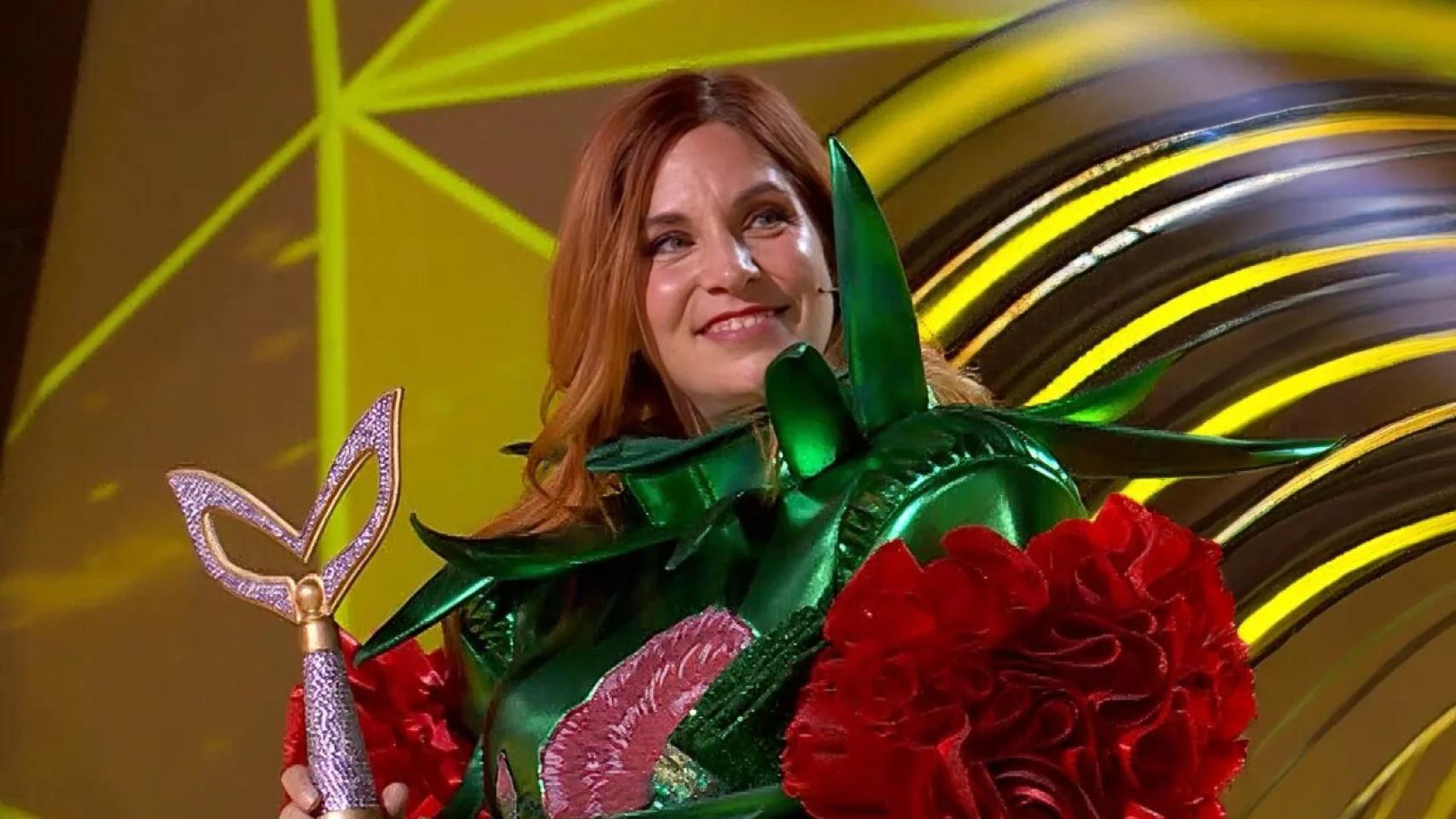 Leire Martínez fue la ganadora de 'Mask Singer 5' como Clavel.