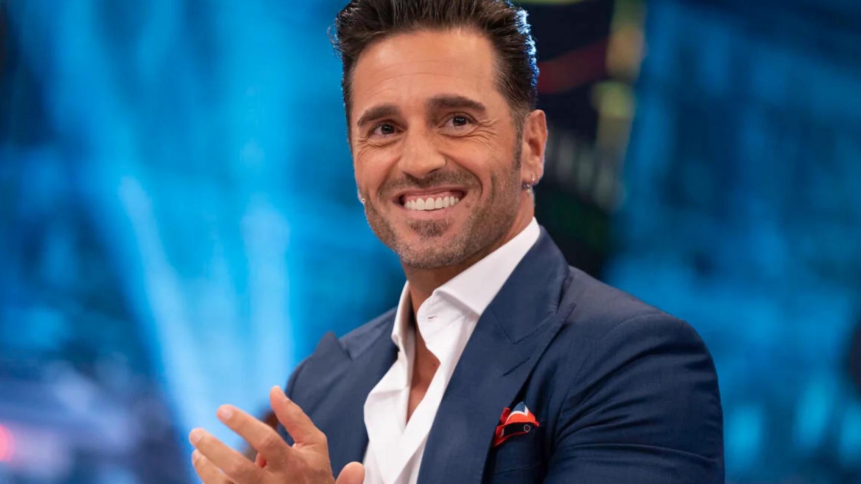 David Bustamante en su última visita a 'El Hormiguero'.