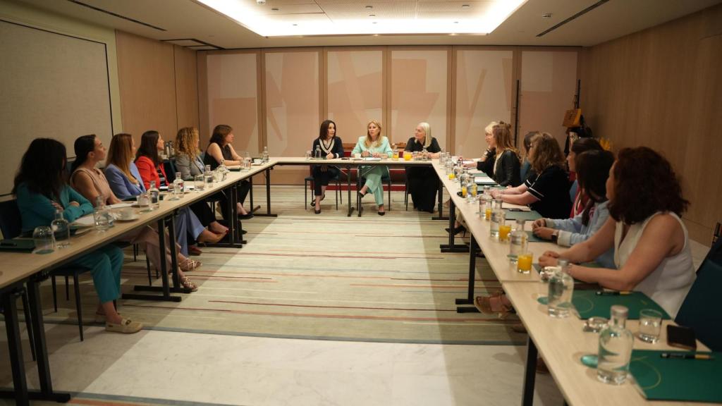 Las participantes reunidas en el Hotel Áurea Palacio de la Tinta, en Málaga.